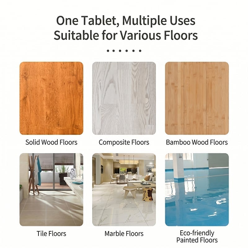 🧼 Multi-Effect Floor Cleaning Tablets✨