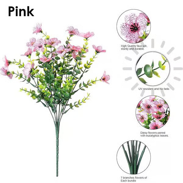 🌸Last Day 50% OFF - Realistic UV-Resistant Outdoor Flowers – Zero Maintenance