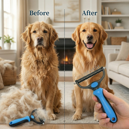 ProGroom 2-in-1 Shed-Killer🐾The Original FureverBrush® - Pro Grooming Tool🐕