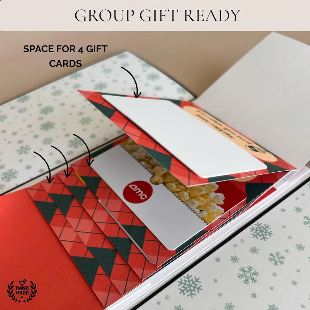 🎁 Christmas Gift Card Surprise Booklet