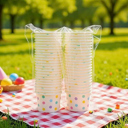 Disposable DIY Ice Cream Paper Cups