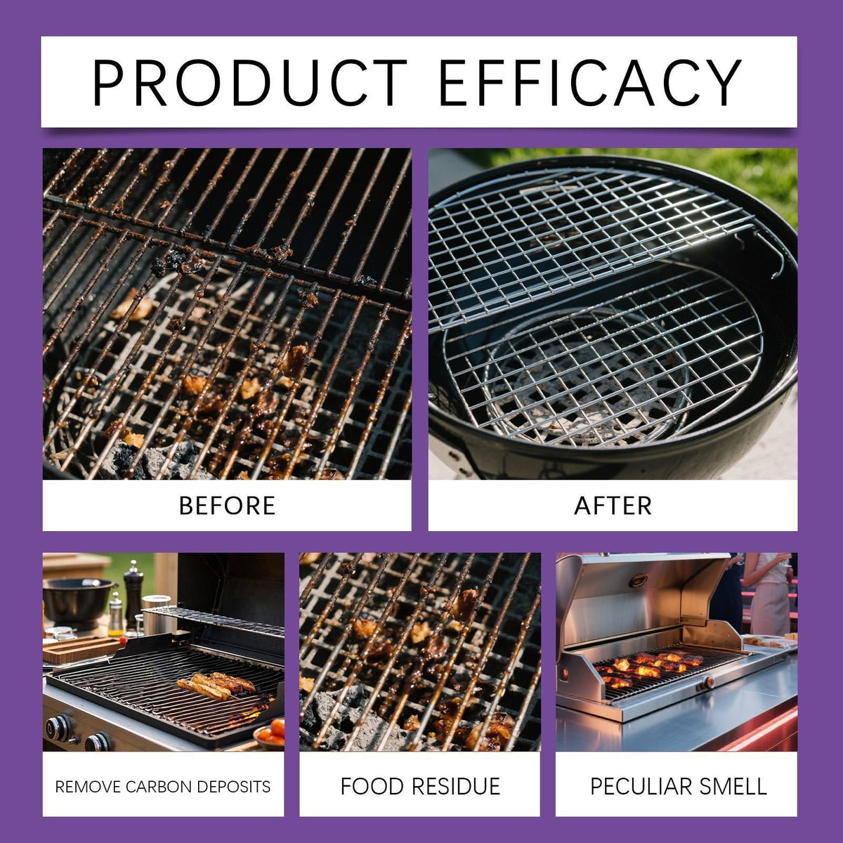 🧼Fast-Acting Heavy-Duty Grill Degreaser Spray🍖