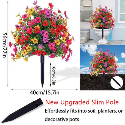 Artificial Flowers for Outdoor Indoor Garden Home Decoration