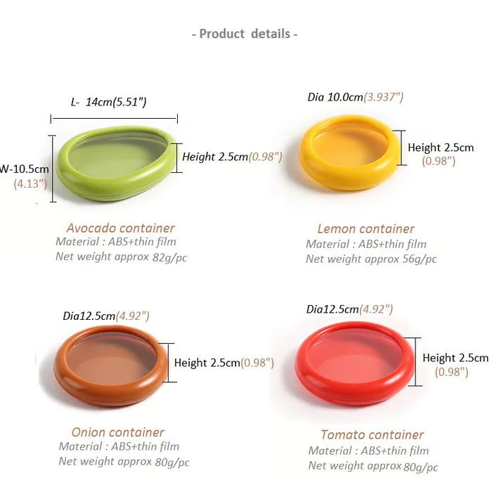 Airtight Storage Box for Fruits and Vegetable