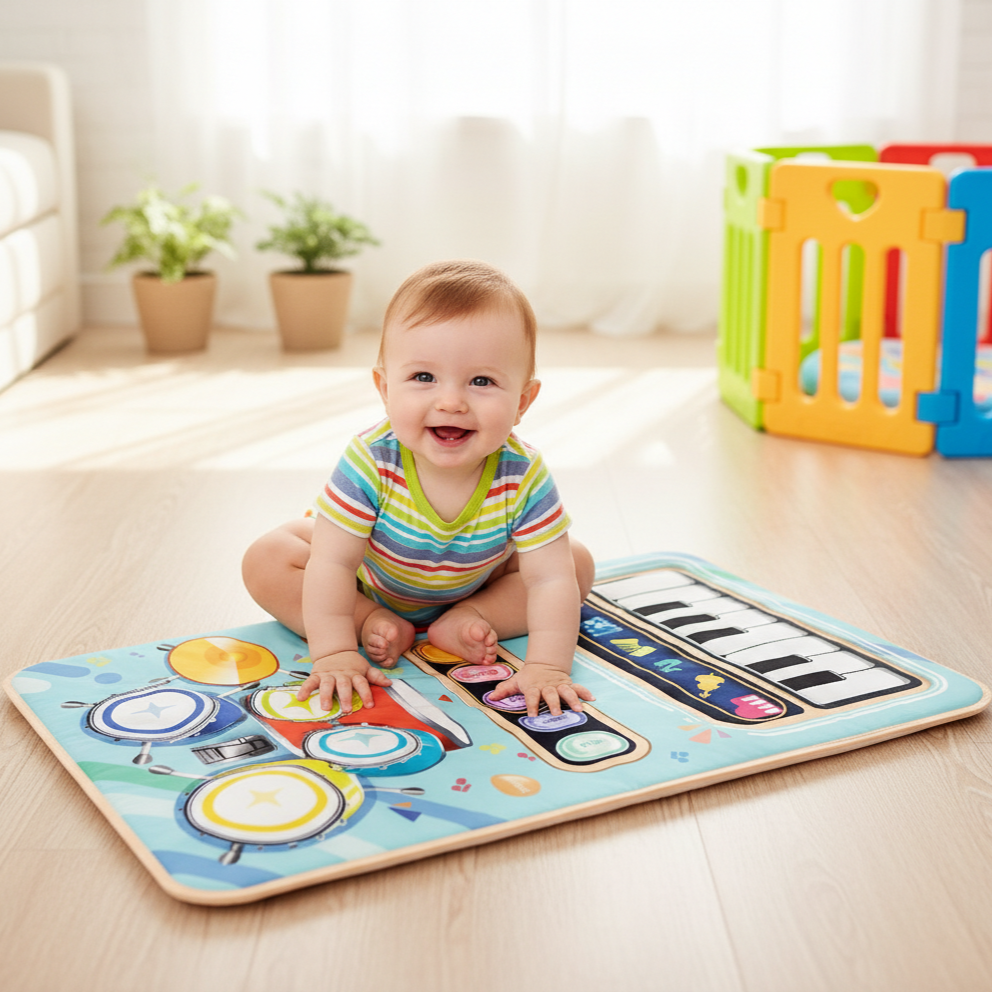 Joybocs Musical Piano Drum Mat