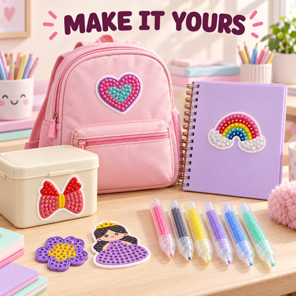 🌈 DIY Reusable Bead Art Kit for Kids