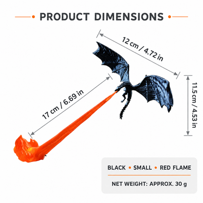 🐲🔥 A FIRE-BREATHING DRAGON - Make your bookshelf legendary.