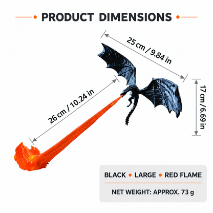🐲🔥 A FIRE-BREATHING DRAGON - Make your bookshelf legendary.