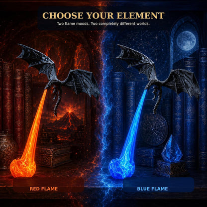 🐲🔥 A FIRE-BREATHING DRAGON - Make your bookshelf legendary.
