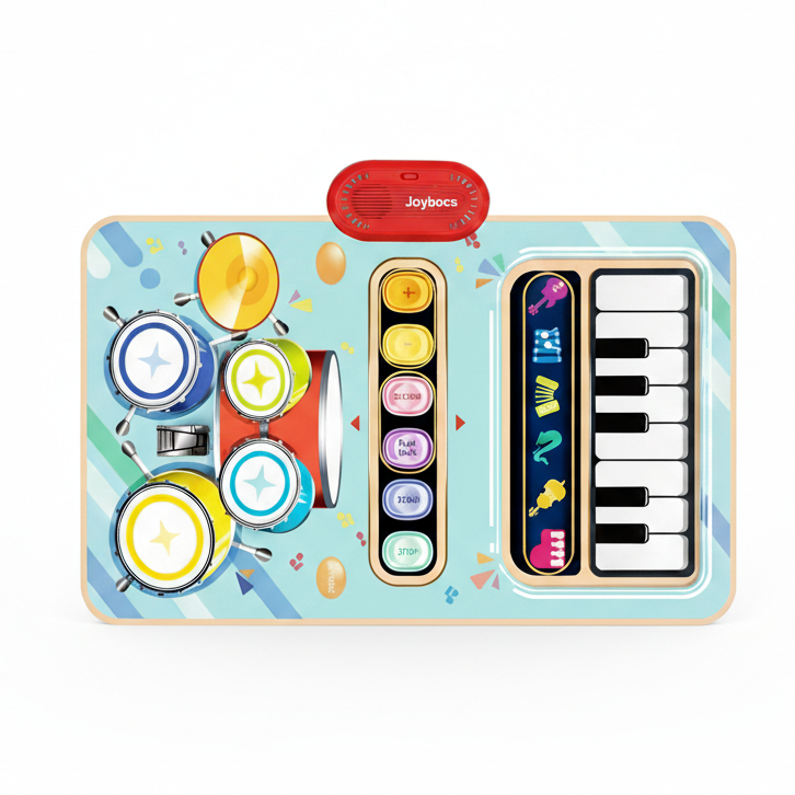 Joybocs Musical Piano Drum Mat