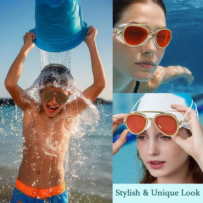 🔥LAST DAY 50% OFF - 😎✨SummerVibe Reflective Swim Goggles