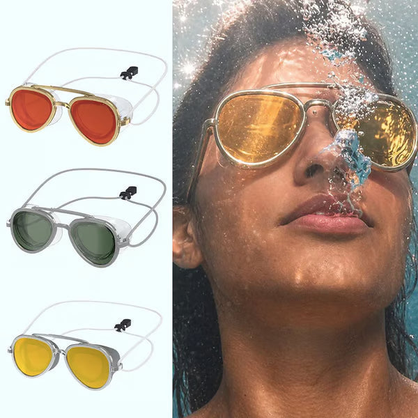 🔥LAST DAY 50% OFF - 😎✨SummerVibe Reflective Swim Goggles